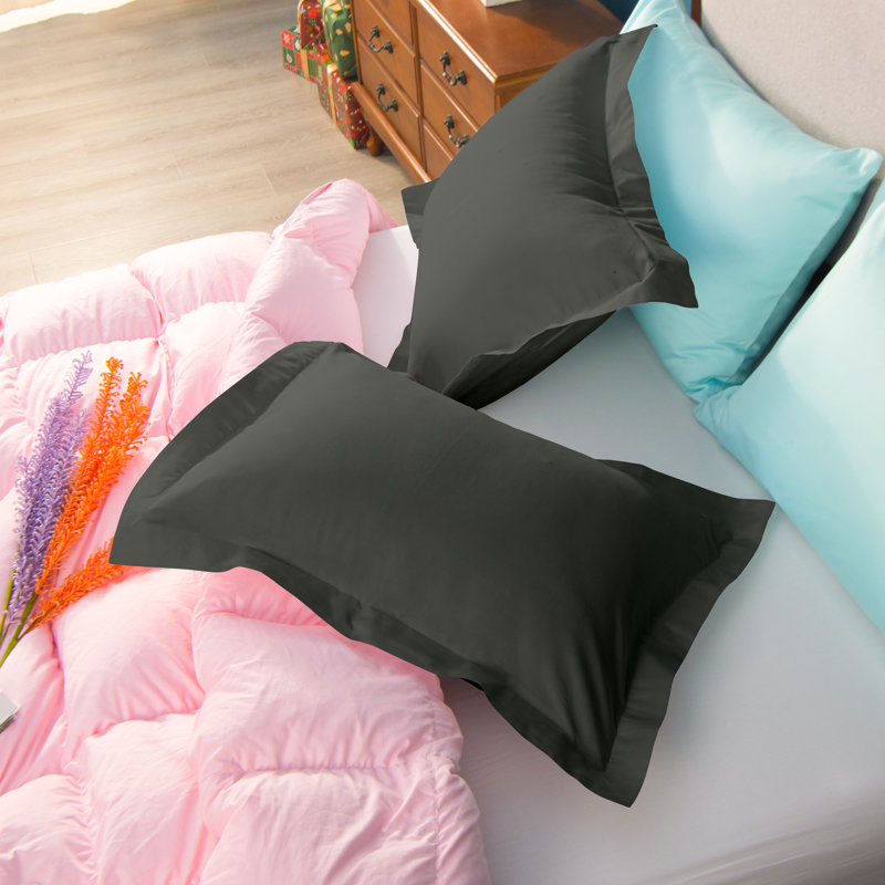 Sham Set, Standard, Dark Gray