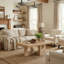 Table basse Cinya - Finition naturelle
