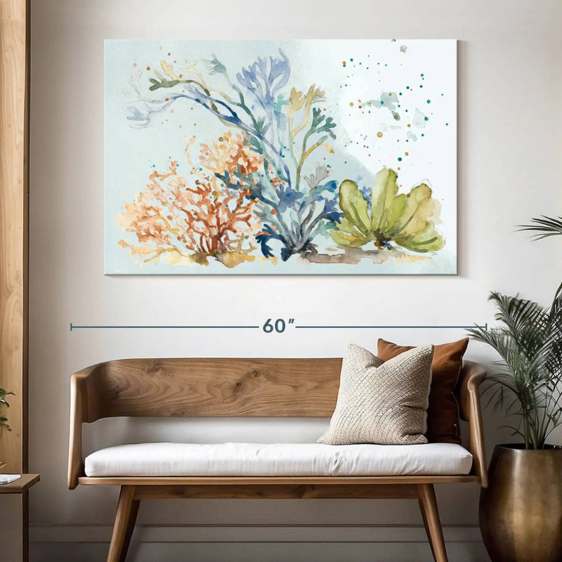 Brampt Under The Sea Plants, 34" H x 51" W