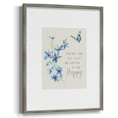 Printemps botanique I, reproduction encadrée - bois massif 50621