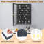 Vitrine de présentation pour tasses de collection avec porte en acrylique verrouillable Boîtes de rangement verrouillables avec tablettes amovibles