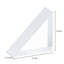 Modern Acrylic Triangle Decorative Book Ends