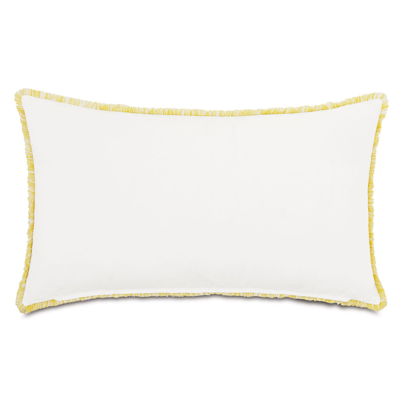 Meyer Fringed Cotton Blend Throw Pillow