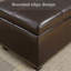 Repose-pieds avec rangement American
