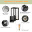 Matte Black 27cm H Outdoor Sconce