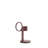 Who Goes There? 5'' H Powder-coated Steel Tabletop Candlestick-65309877