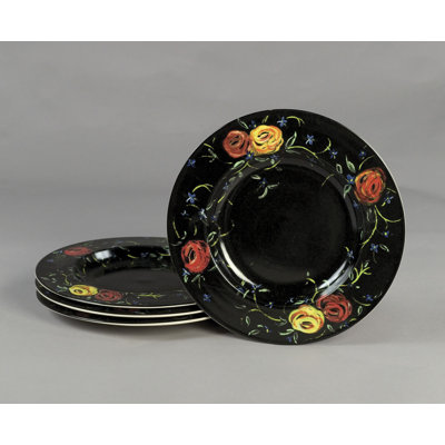 Round Rose Plate