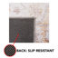 Tucson Windsor Machine Washable Non-Slip Area Rug In Light Grey & Rust-1691076648