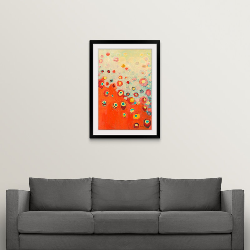 'Growing by Jennifer Lommers Print, Black Framed, 26" H x 20" W x 1" D
