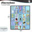Alphabet animal en giclée bleue encadrée, design par Carla Daly-614242813-614242815