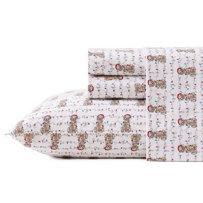Tommy Bahama Printed Percale Cotton Sheet Set