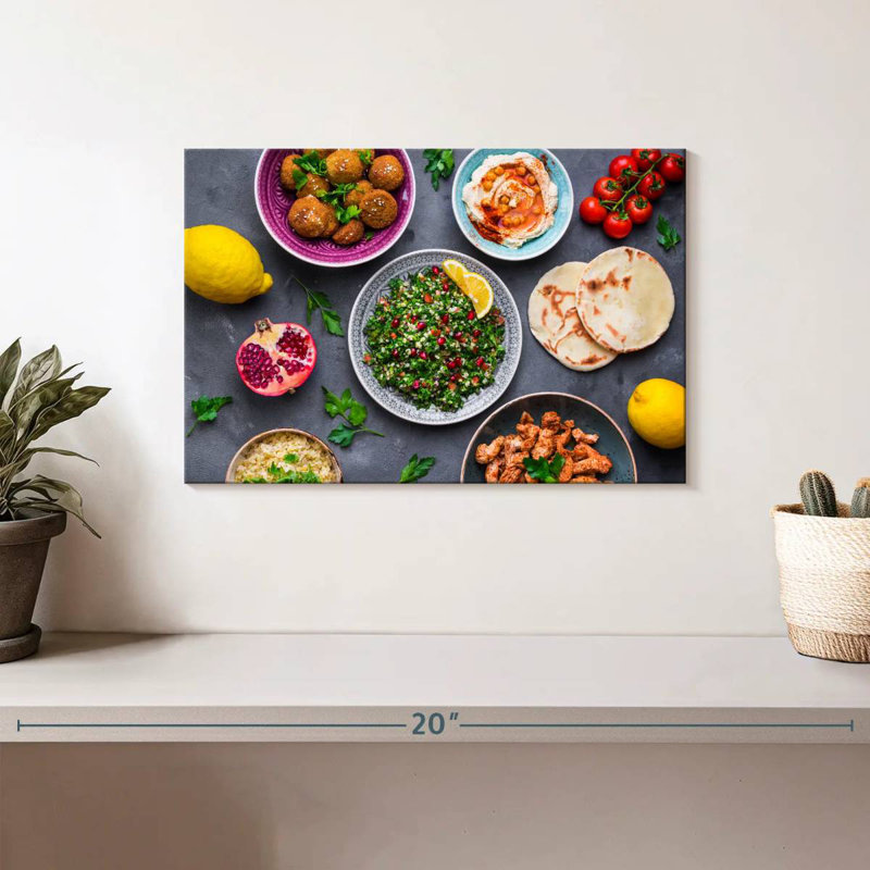 Yarlin Middle Eastern Feast, 8" H x 12" W