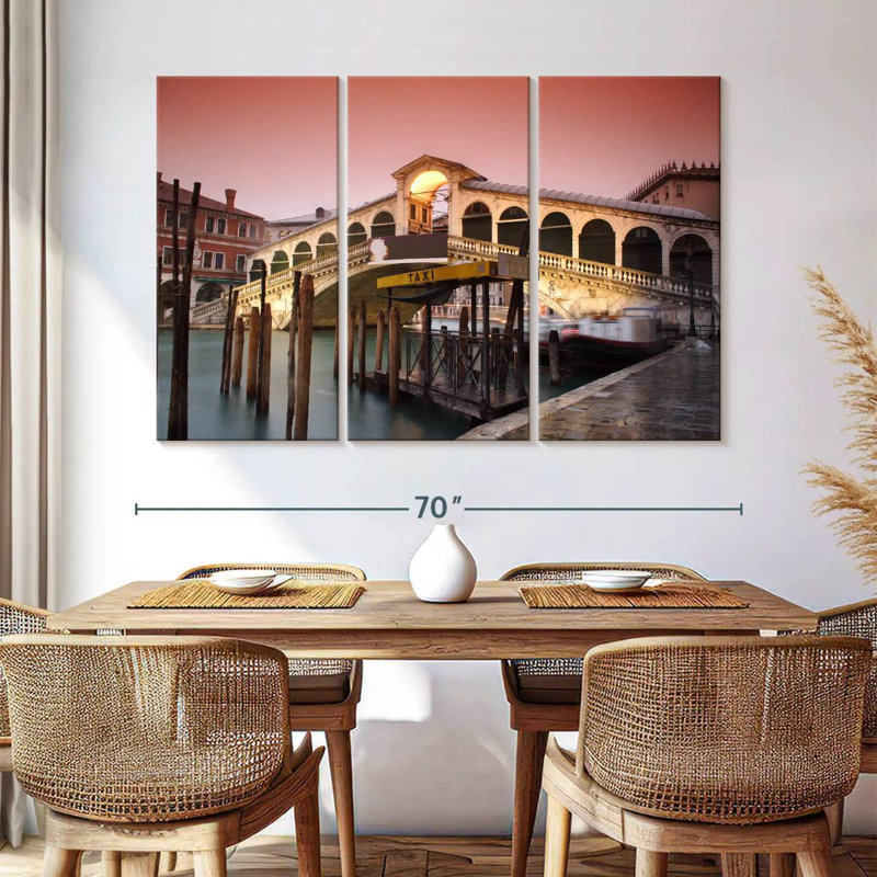 Pont du Rialto, H 42 po x l 65 po