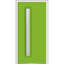 Porte d'entrée pré-suspendue peinte en fibre de verre à 1 lumière Spotlight-40559001-40559008-102403731