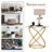 Lakhraj Glass Top End Table For Living Room，Bedroom-1752234379-1752356452