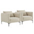 Fauteuil Rae (ensemble de 2)