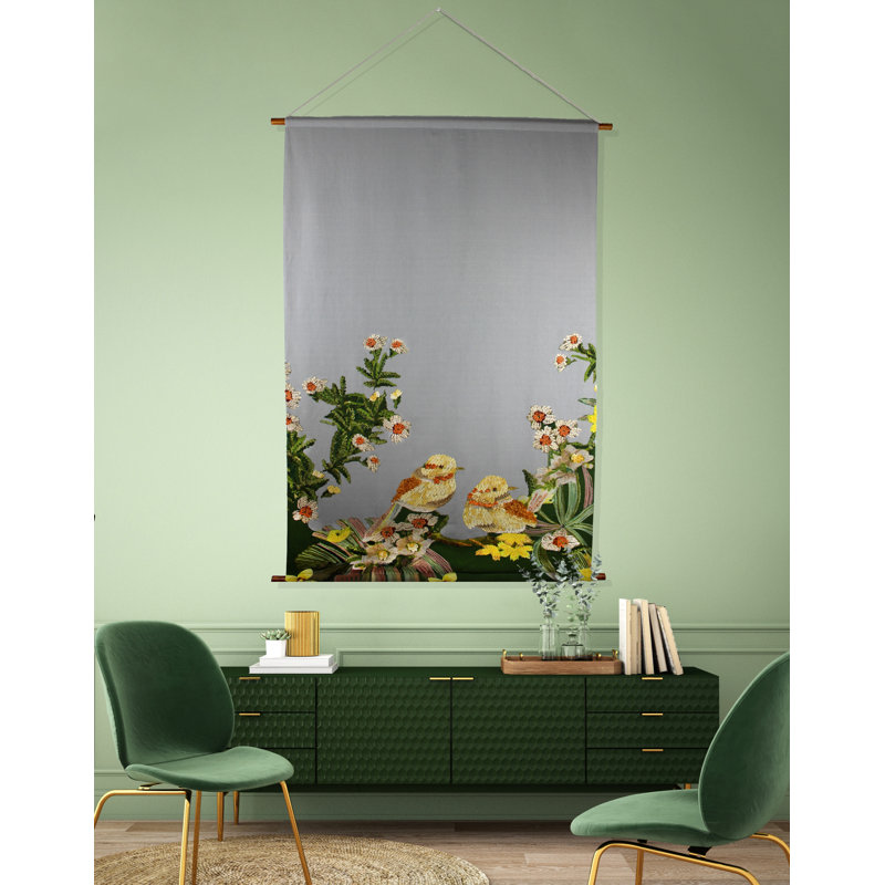 Loom Woven Cotton Wall Hanging
