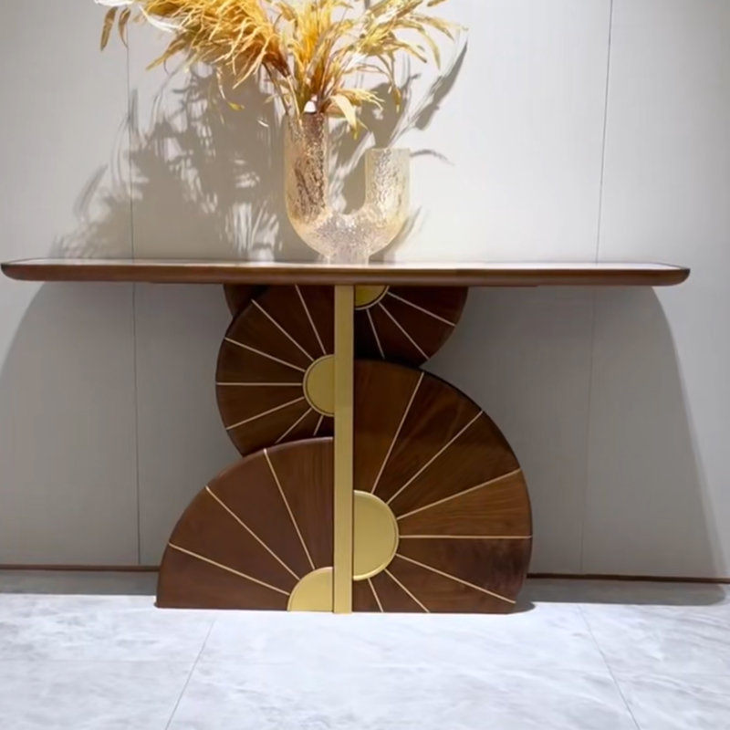 Console en bois de style moderne, H 31,5 po x l 47,2 po x P 14,9 po