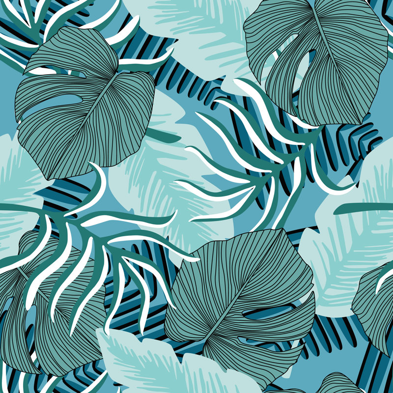 Exotic Hawaiian Plant par - Impression, L 12 po x H 12 po