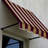 Awntech Santa Fe Acrylic Fabric Fixed Awning with Iron Rope Arms-28213027-28213261