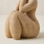 Ensemble de 2 sculptures abstraites de statues féminines - statues en résine boho