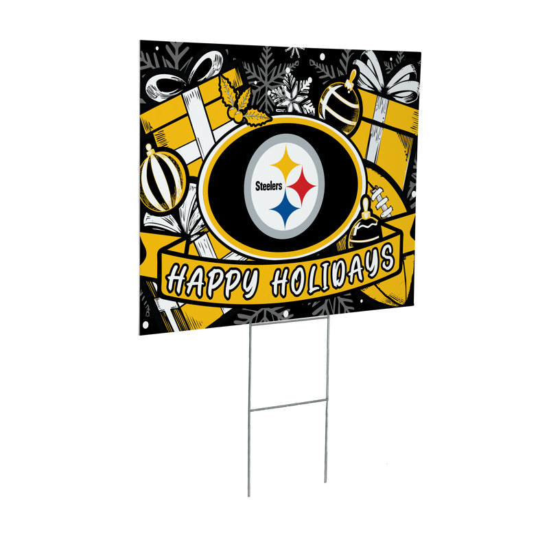 Enseigne de cour Pittsburgh Steelers, Fête