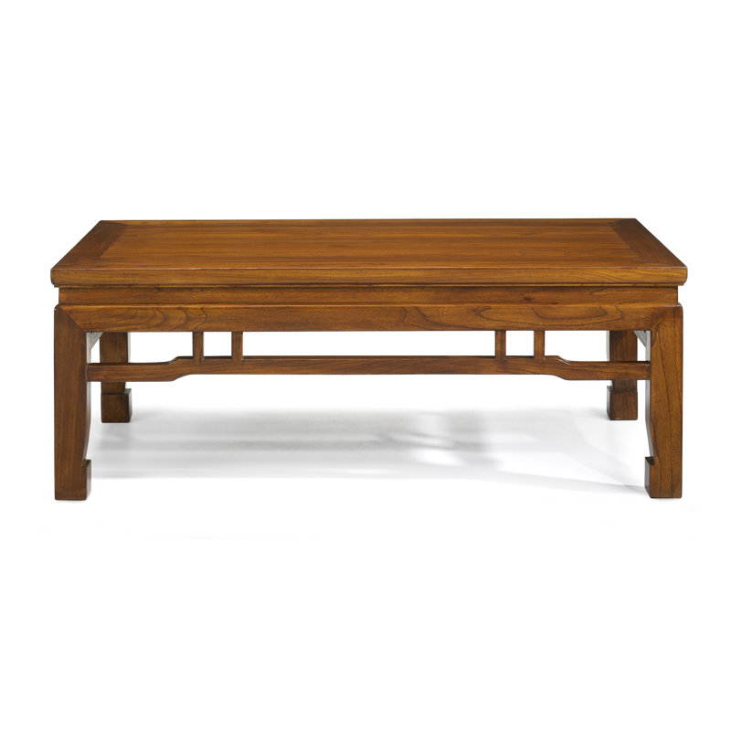 Hangzhou Solid Wood Coffee Table, Warm Elm