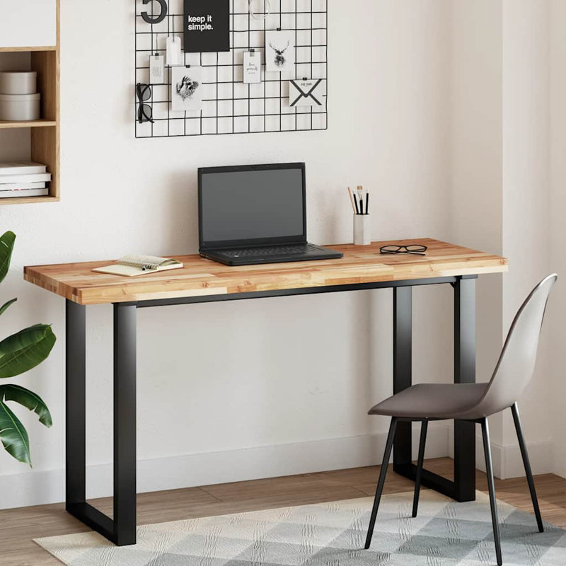 Solid Wood Table Top, 140 cm H x 50 cm W x 4 cm D