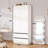 75" Armoire Wardrobe Closet with 2 Drawers