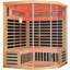 Sauna pentagonal de style familial