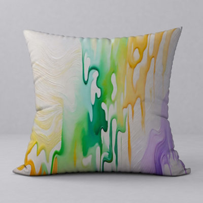 Abstract Reversible Throw Pillow