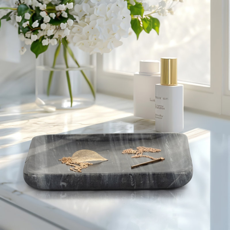 Sunfield Modern Marble Decorative Tray