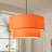 17.7" Modern 2-Tier Beige Plug-in Pendant Light-1371415784-1371415789