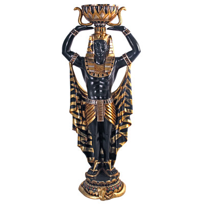 Cleopatra's Nubian Guard Large-Scale Statue