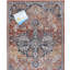 Tapis rouge / brun / gris tissé à la machine Selig-64259745