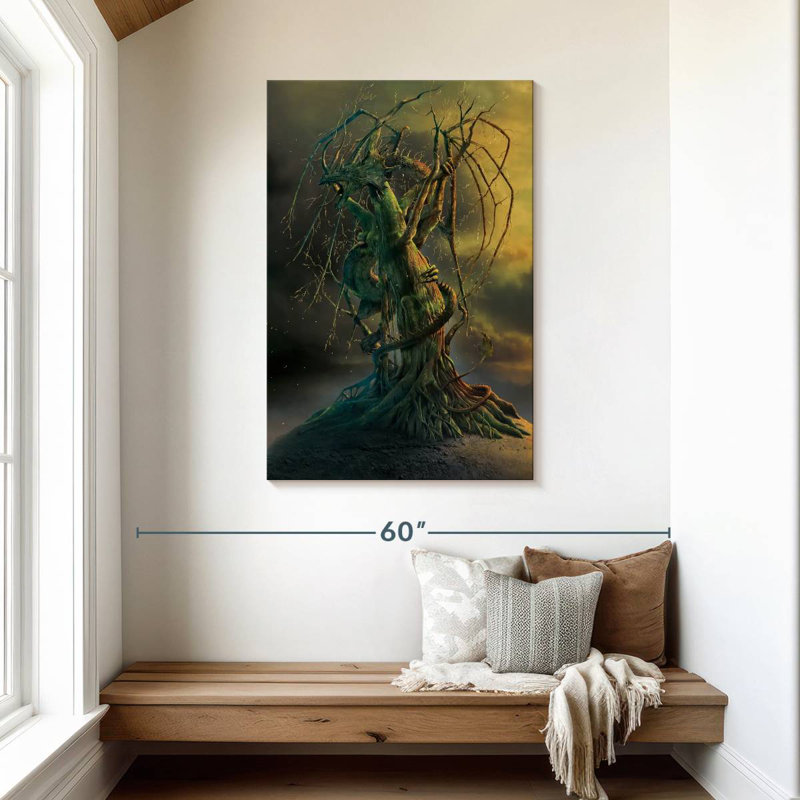 Brampt Tree Dragon, 45" H x 30" W