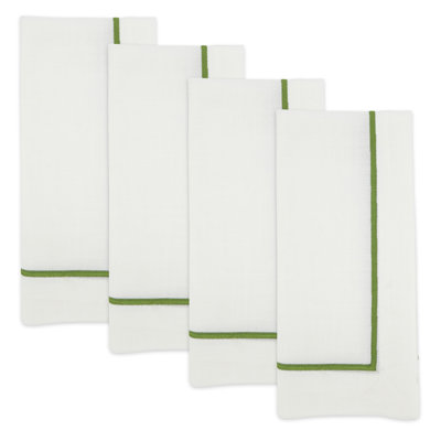 Odelle Polyester No Pattern Square Napkin