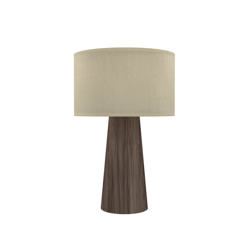 Conical Table Lamp, American Walnut