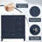 Daisy 30'' Single Bathroom Vanity With Ceramic Top-1112268611