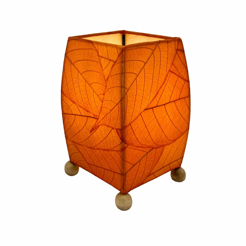 Mendocino Metal Novelty Lamp, Orange