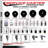 Roulettes pivotantes extensibles 4 pouces SS 3/4