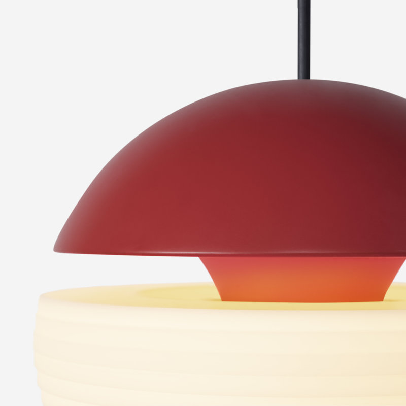 Cora Pendant Light, Canyon, Black