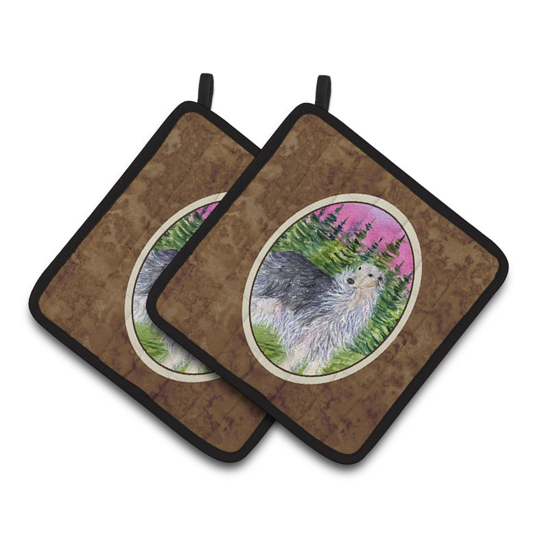 East Urban Home Polyester Potholder Set