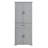 Bathroom Storage Cabinet With Doors And Drawer, Multiple Storage Space, Adjustable Shelf, Grey