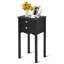 Table de chevet 2 tiroirs Volz-1613922007