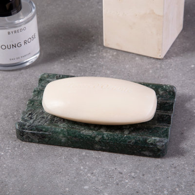Plateau à savon en marbre naturel