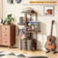 Metal,Manufactured Wood 110cm H Media Shelves