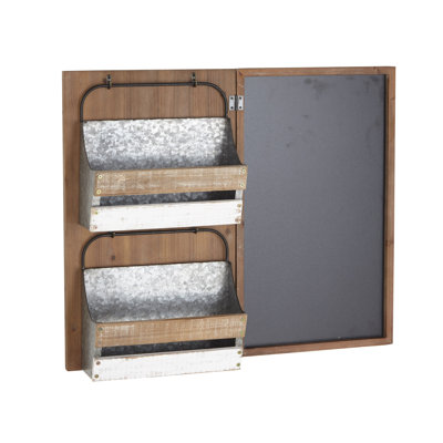 Vanmatre Magnetic Chalkboard Bulletin Board