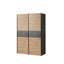 Rauf Manufactured Wood Wardrobe
