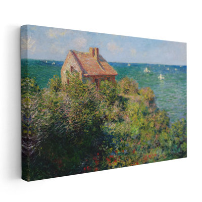 Fisherman's Cottage at Varengeville, 1882 - reproduction d'art sur toile